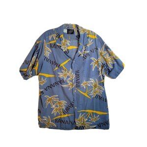 Resort Line Vintage Hawaiian Short Sleeve XL "70's MASH vibes"‎ vacation Beach
